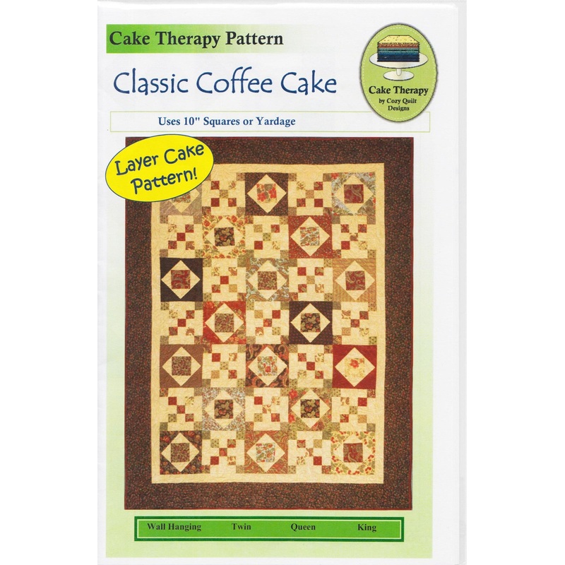 CLASSIC COFFEE CAKE – Cozy Quilt Designs Pattern