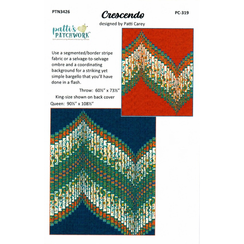 CRESCENDO – Patti’s Patchwork Pattern – PTN3426
