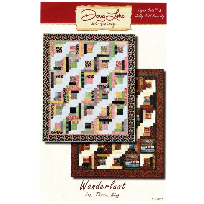 WANDERLUST – Antler Quilt Design Pattern DIGITAL DOWNLOAD