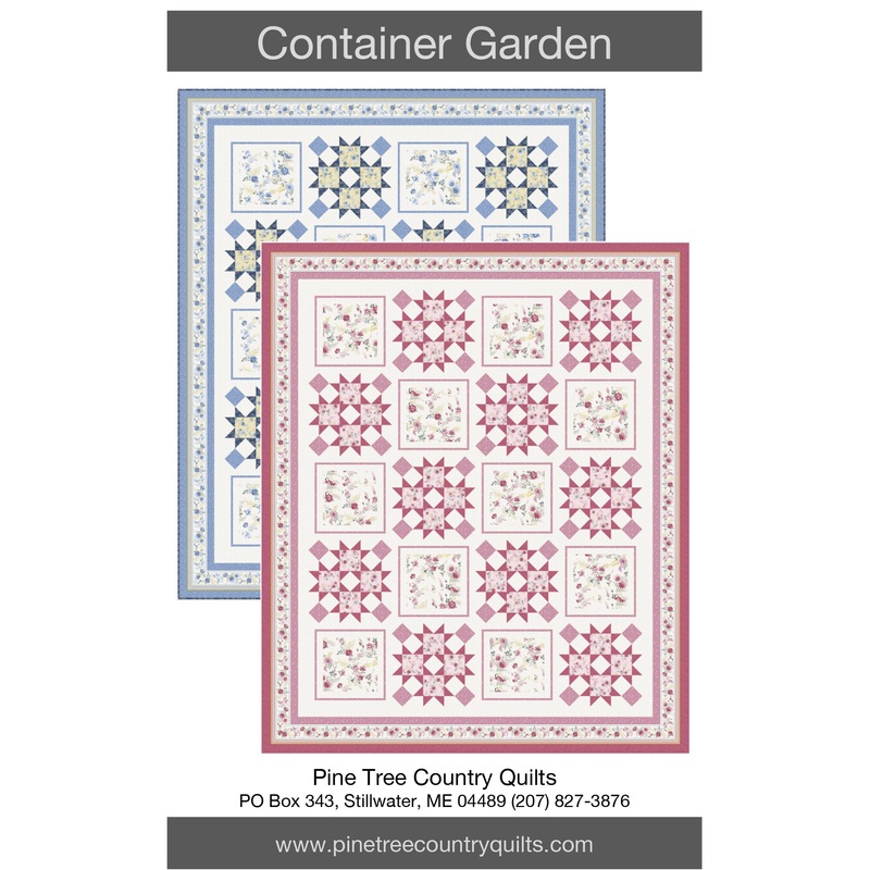CONTAINER GARDEN – Pine Tree Country Quilts Pattern – DIGITAL DOWNLOAD
