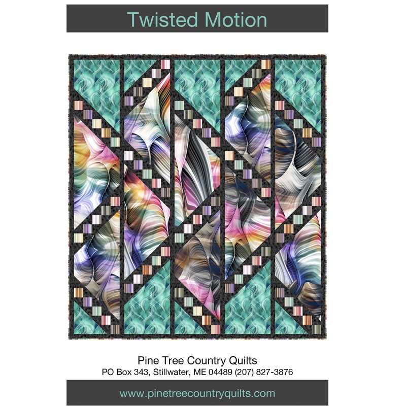 TWISTED MOTION – Pine Tree Country Quilts Pattern – DIGITAL DOWNLOAD
