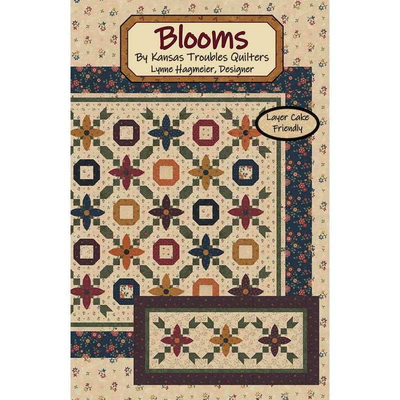 BLOOMS – Kansas Troubles Quilters’ Pattern #21087
