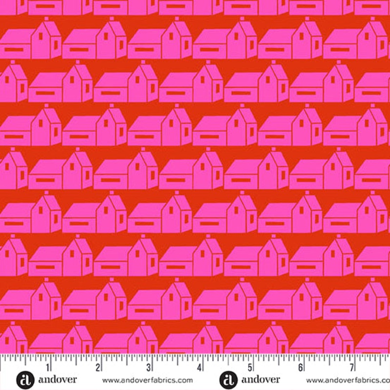 Andover Memories Unfold 1429R Hot PInk Rockport By The Yard