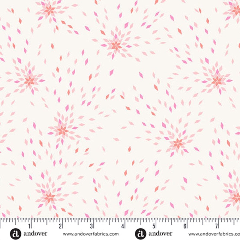 Andover Memories Unfold 1431 LE Soft Pink Dandelion By The Yard