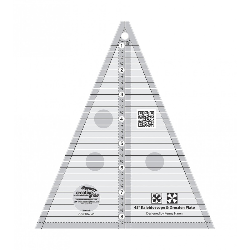 Creative Grids – 45 Degree Triangle Ruler