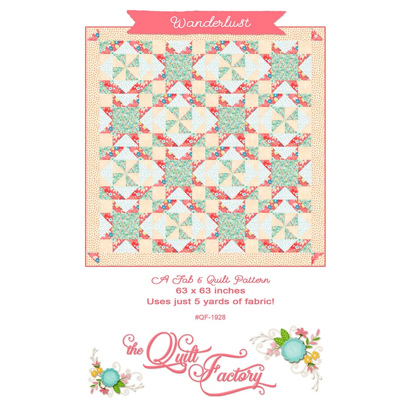 WANDERLUST – Quilt Pattern QF-1928 By The Quilt Factory