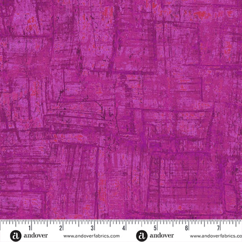 Andover Nitty Gritty By  1434 LE Fuschia By The Yard