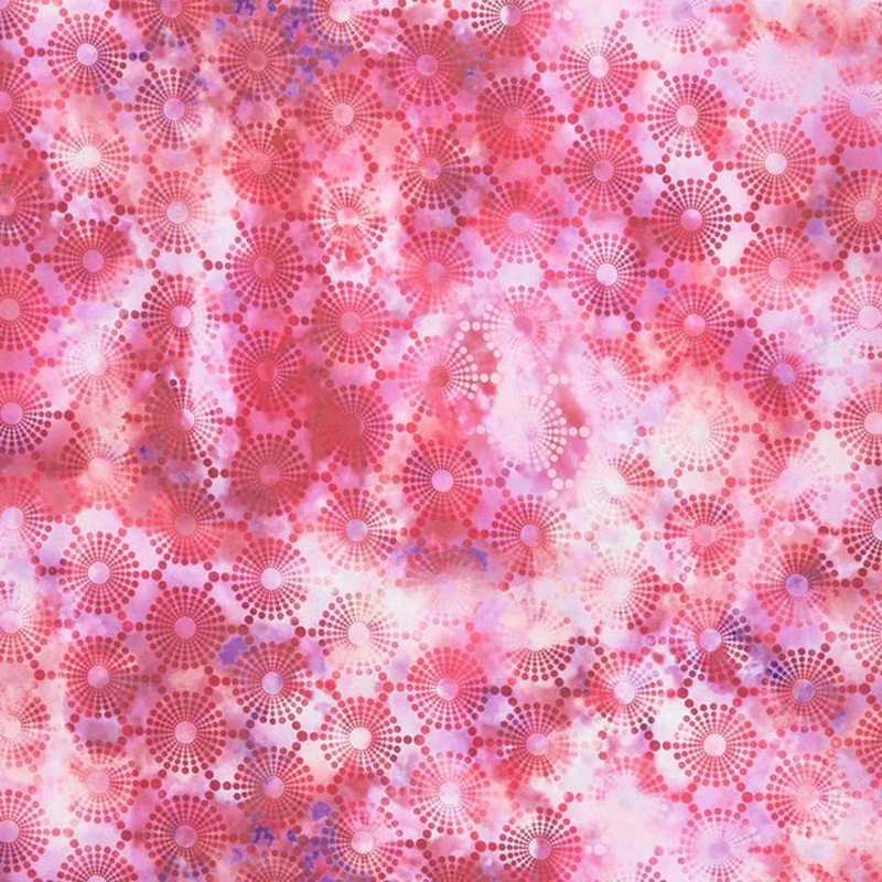 In The Beginning Elysian 5JYN 1 Circles Red 2 YARDS