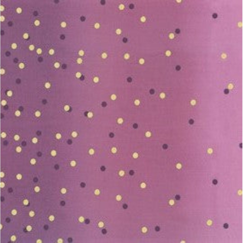 Moda Ombre Confetti Metallics 10807 319M Mauve Confetti Celebration 1.875 YARDS