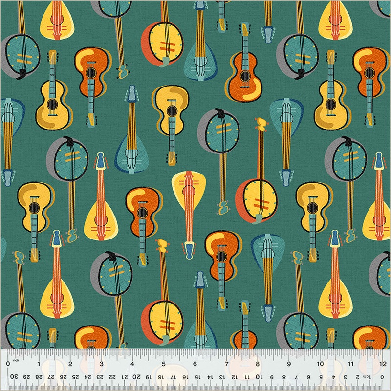 Windham Feeling Jazzy 54429 3 Turquoise String Ensemble By The Yard