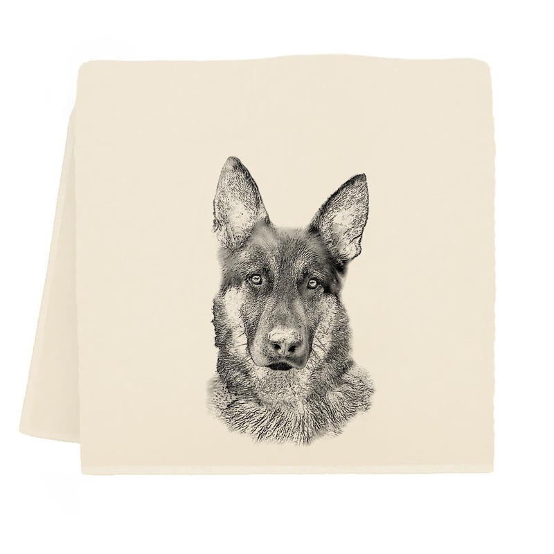 German Shepherd Tea Towel