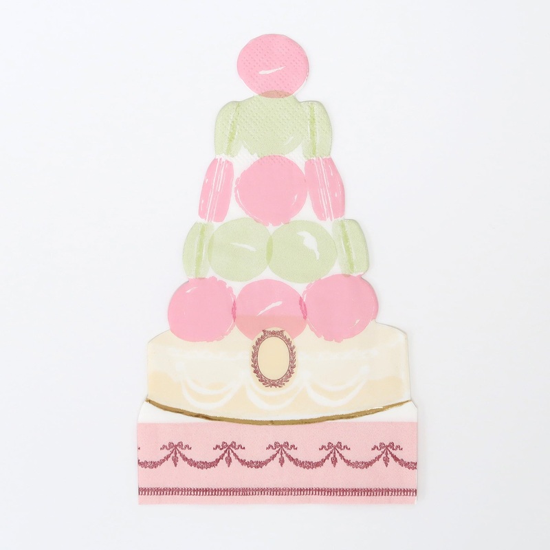 Ladure Paris Macaron Pyramid Napkins