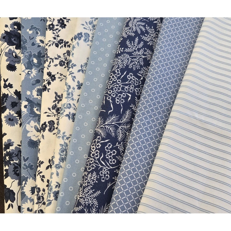 Matt’s Mystery Bundles – 6.09 yards -Nantucket #3- Assorted Remnants
