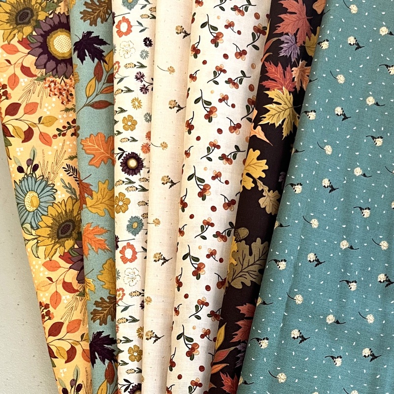 Matt’s Mystery Bundles –  7.134 yards – Awe Of Autumn- Assorted Remnants