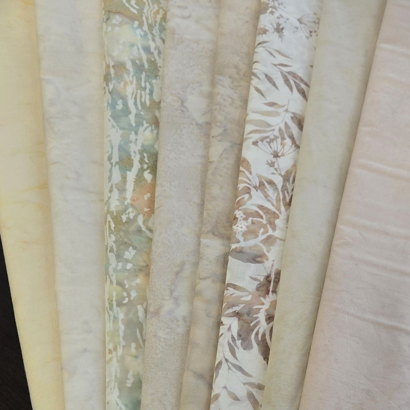 Matt’s Mystery Bundles – 7.83 yards – Neutrals & Prints – Assorted Remnants