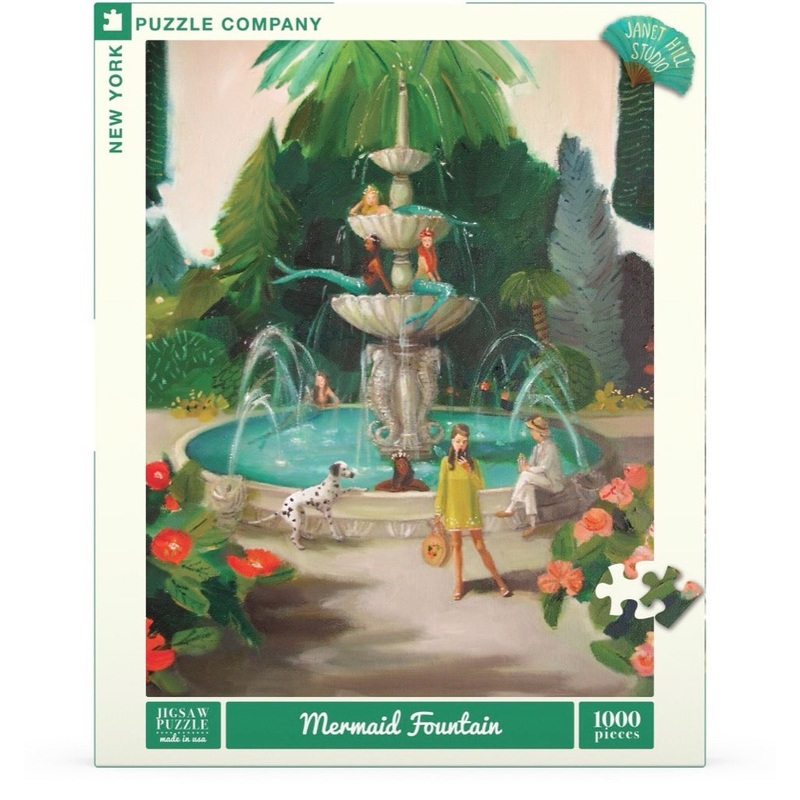 Mermaid Fountain Puzzle