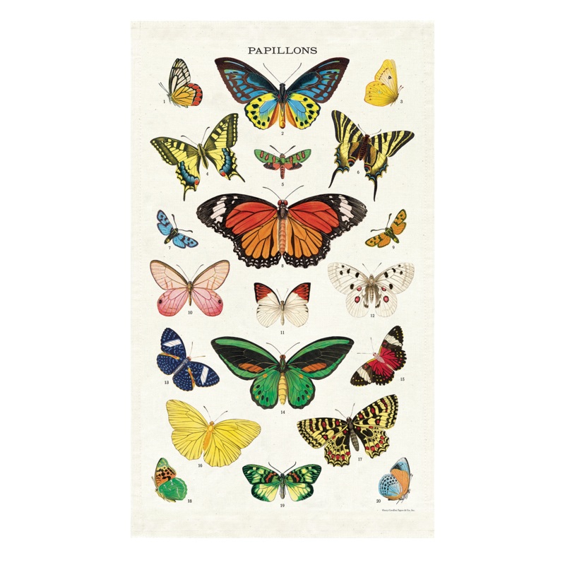 Butterflies 2 Tea Towel