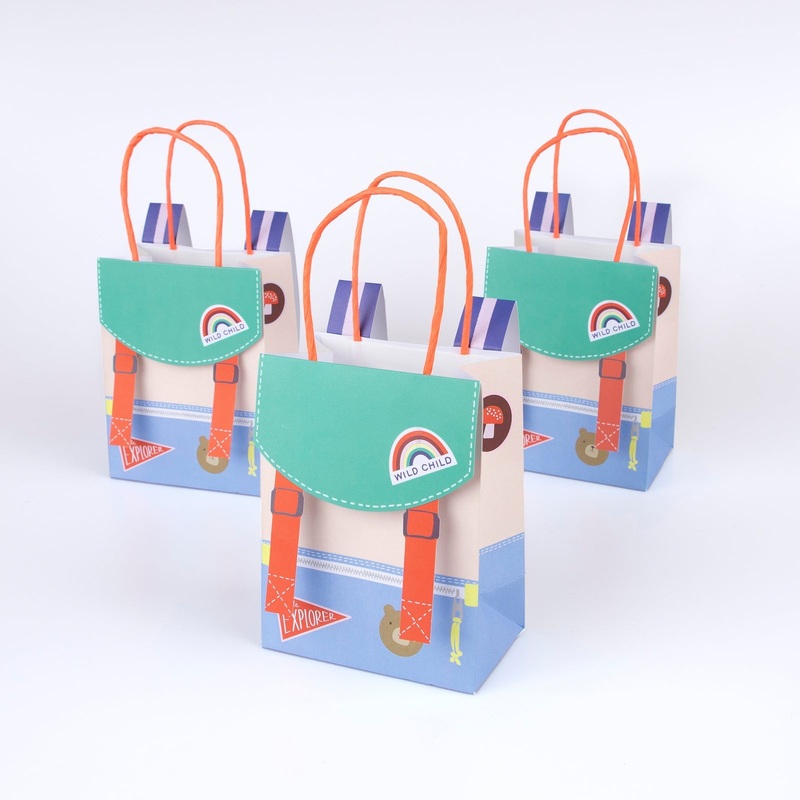 Camping Adventure Backpack Party Bags