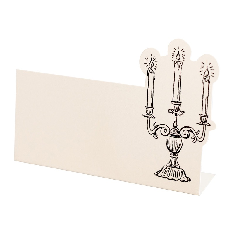 Candelabra Place Card