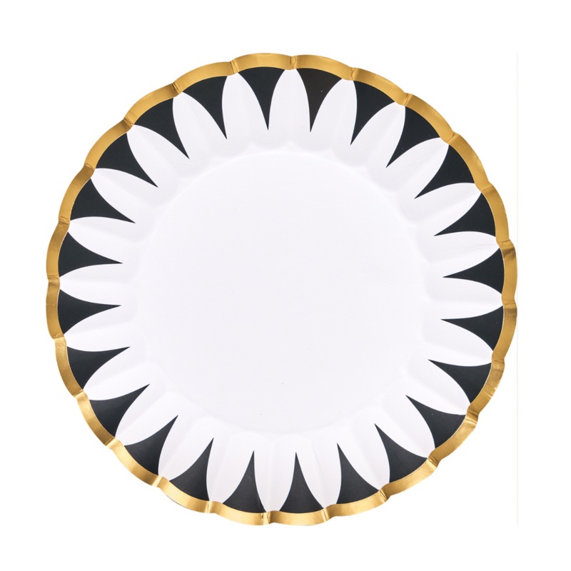 Cordoba Flower Paper Plate|Salad|Dinner