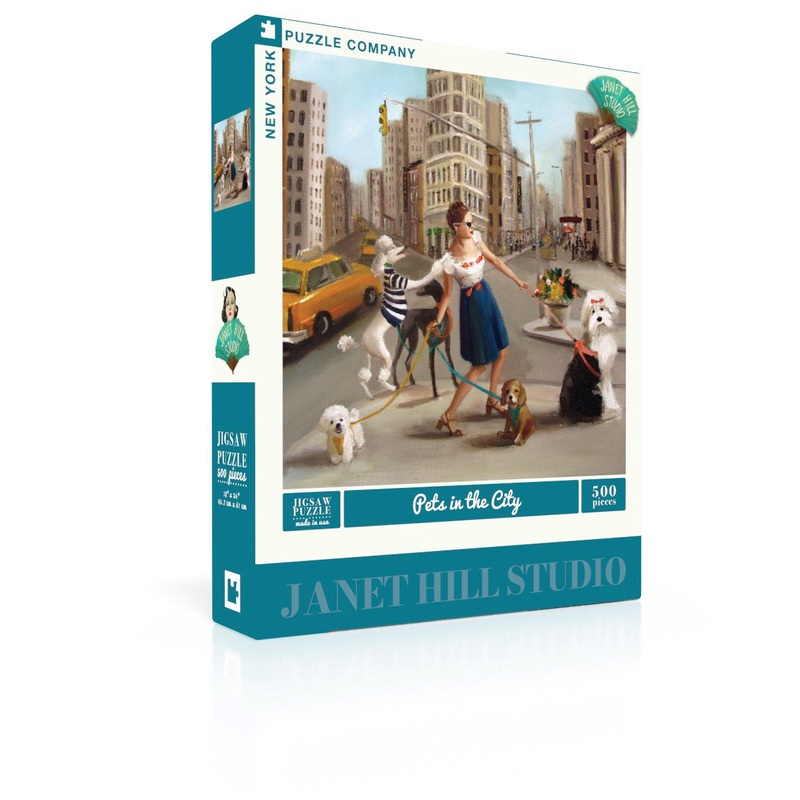 Pets in the City Puzzle