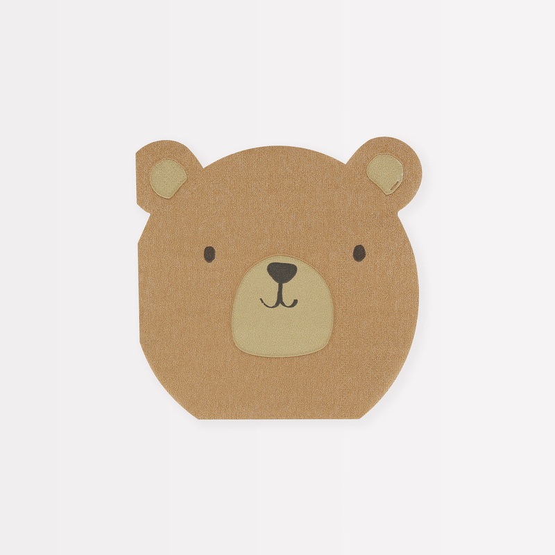 Woodland Bear Napkins