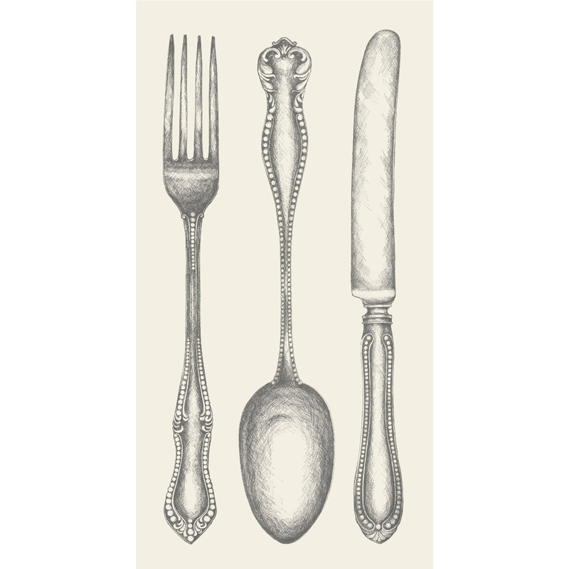Classic Cutlery Guest Napkins