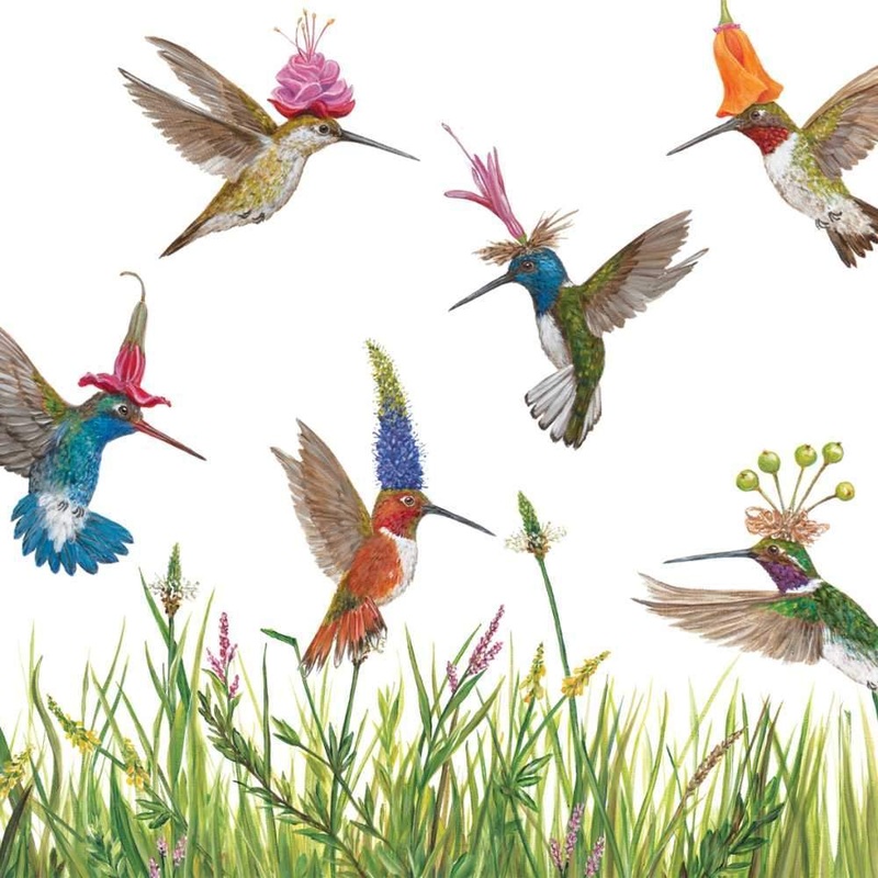 Meadow Buzz Beverage Napkins