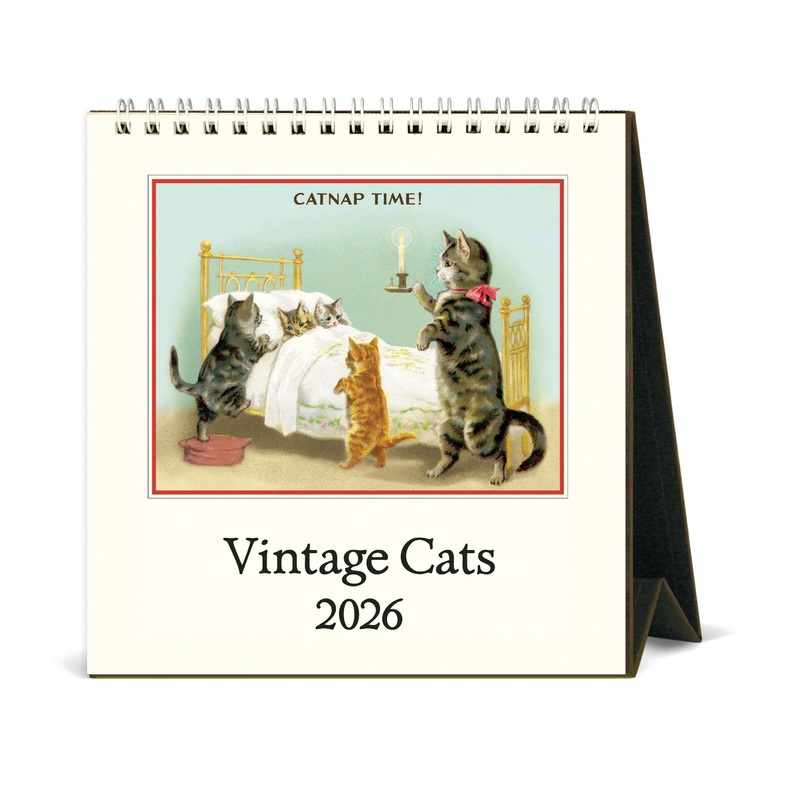 2026 Cats Desk Calendar