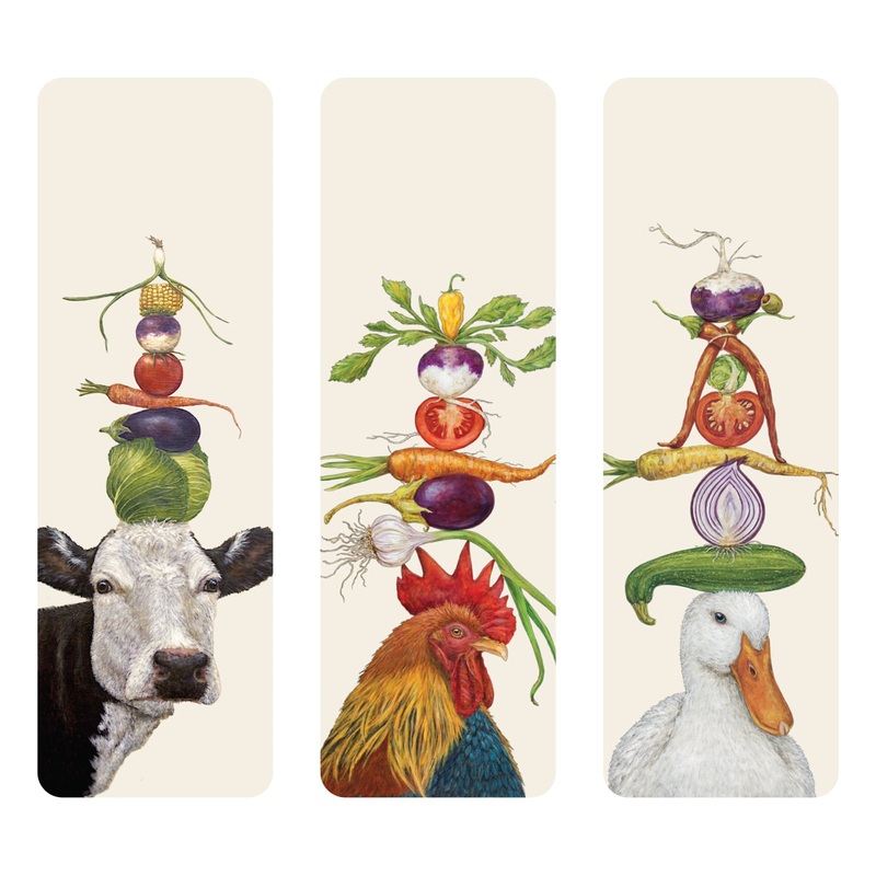 Balanced Diet Bookmarks Set of 3