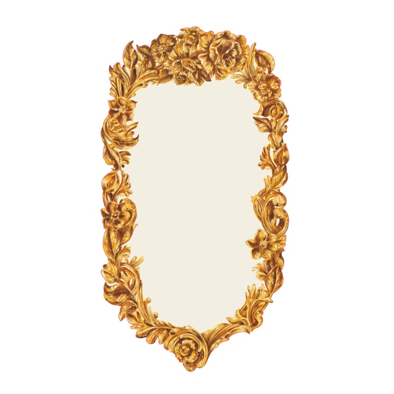 Gold Flora Table Accent
