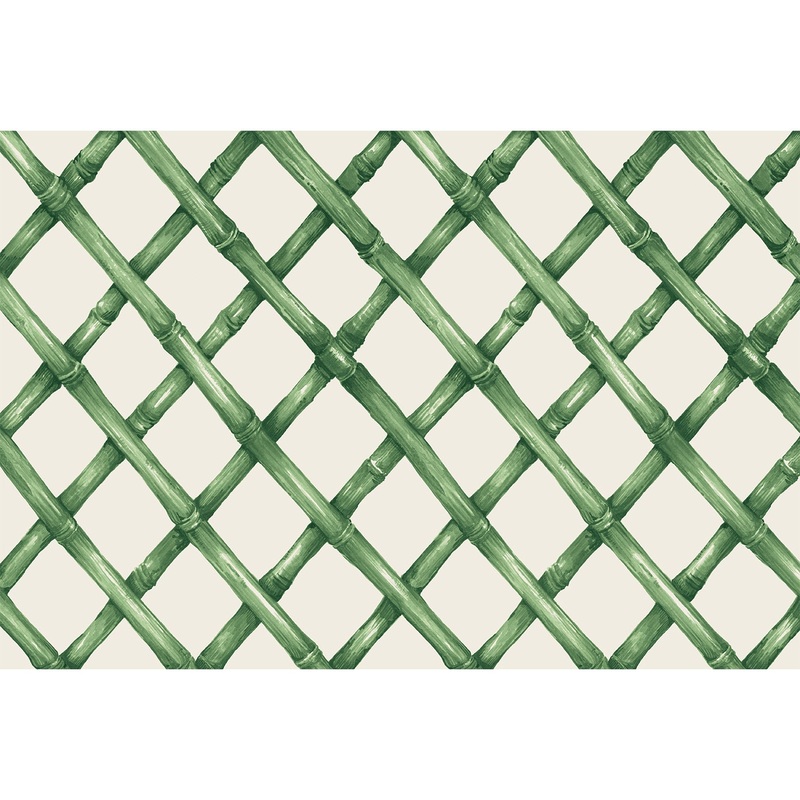 Green Lattice Placemat