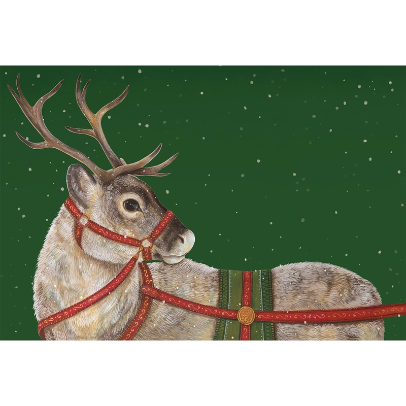 Holiday Reindeer Placemat