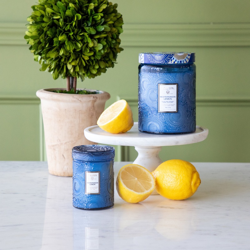 Mediterranean Lemon Candle|Small 5.5oz|Large 18oz