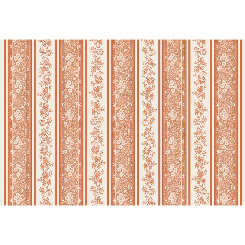 Pumpkin Burleigh Stripe Placemat