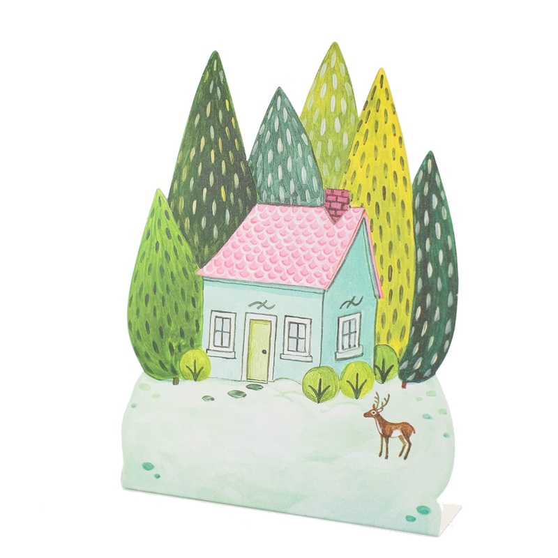 Winter Village Place Card