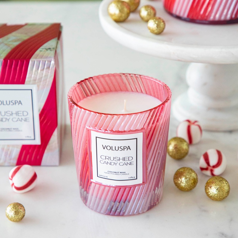 Crushed Candy Cane Candle|Small 6.5oz|Large 18oz