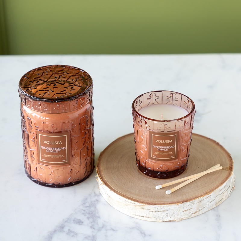 Gingerbread Chalet Candle|Small 5.5oz|Large 18oz