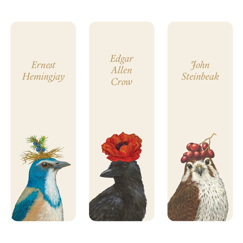 Iconic Authors Bookmarks Set of 3