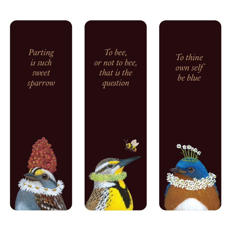 Shakespeare Bookmarks Set of 3