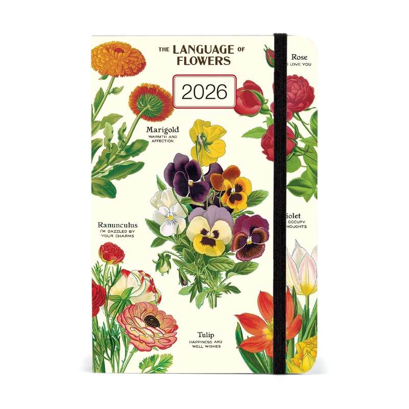 2026 Language of Flowers Weekly Planner