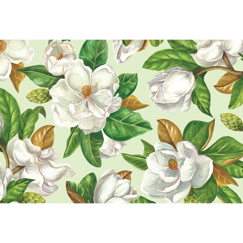 Mint Magnolia Blooms Placemat