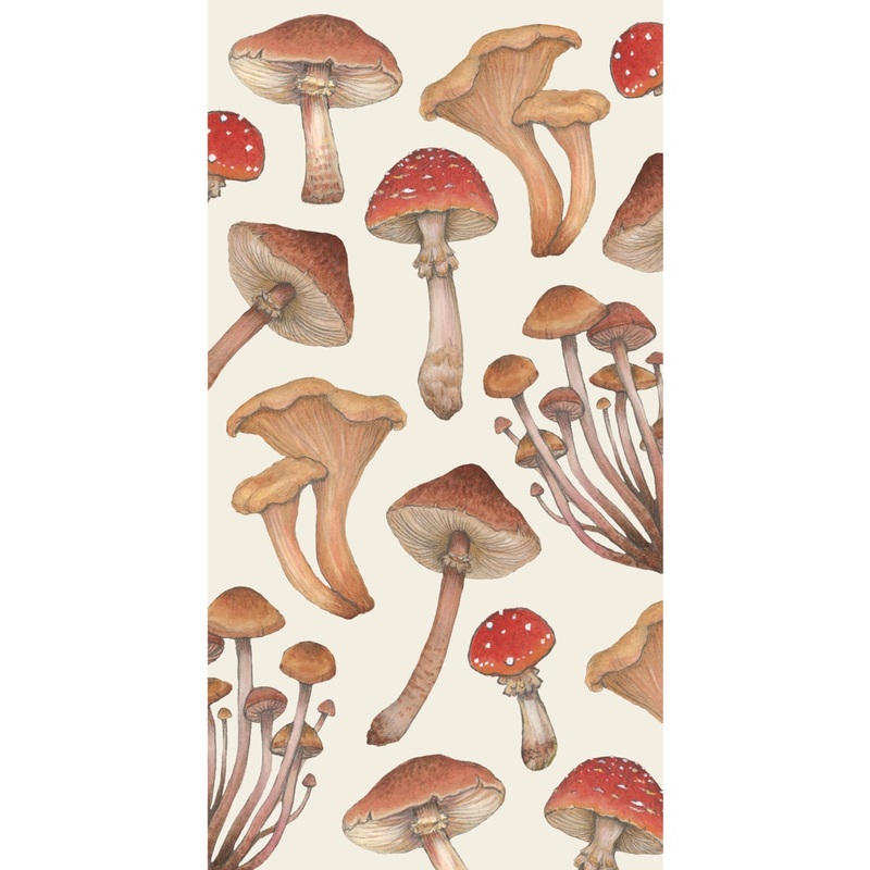 Mushroom Guest Napkins