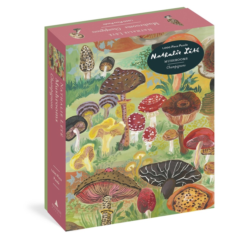 Nathalie Lt: Mushrooms 1,000-Piece Puzzle