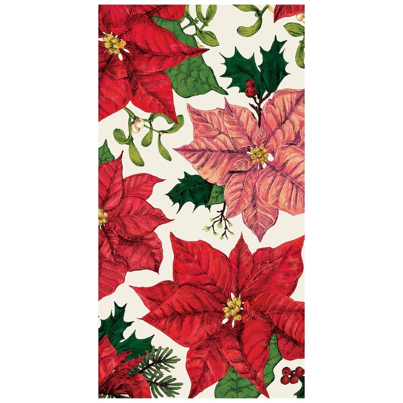 Poinsettia Guest Napkins