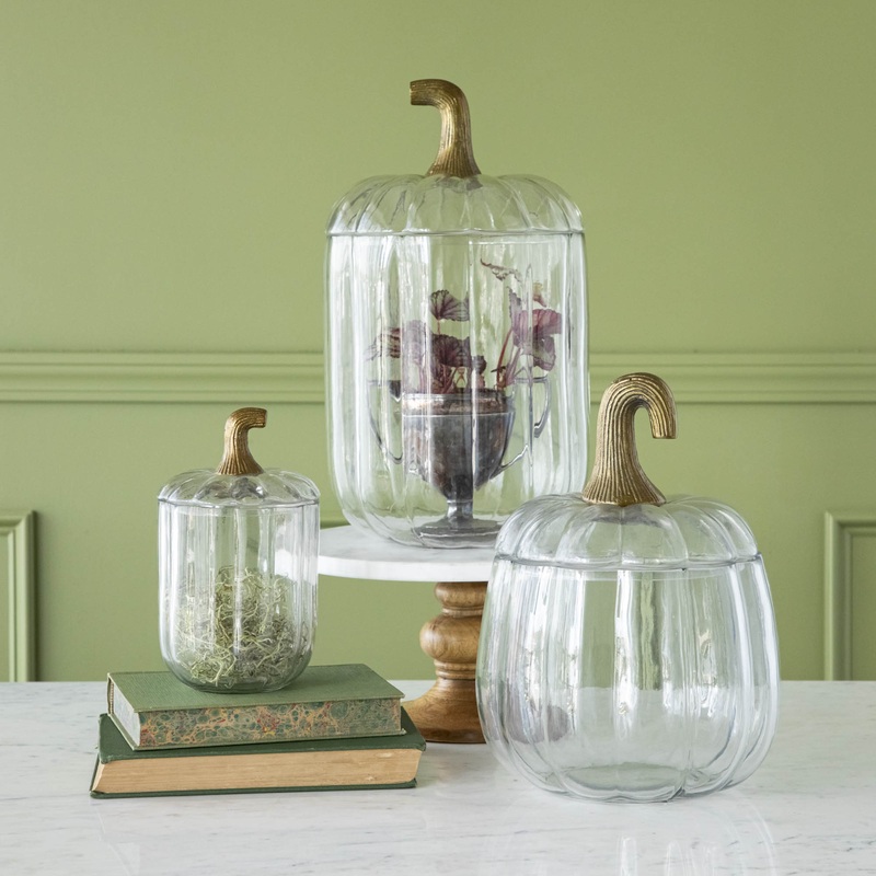 Translucent Pumpkin Jars|Small|Medium|Large