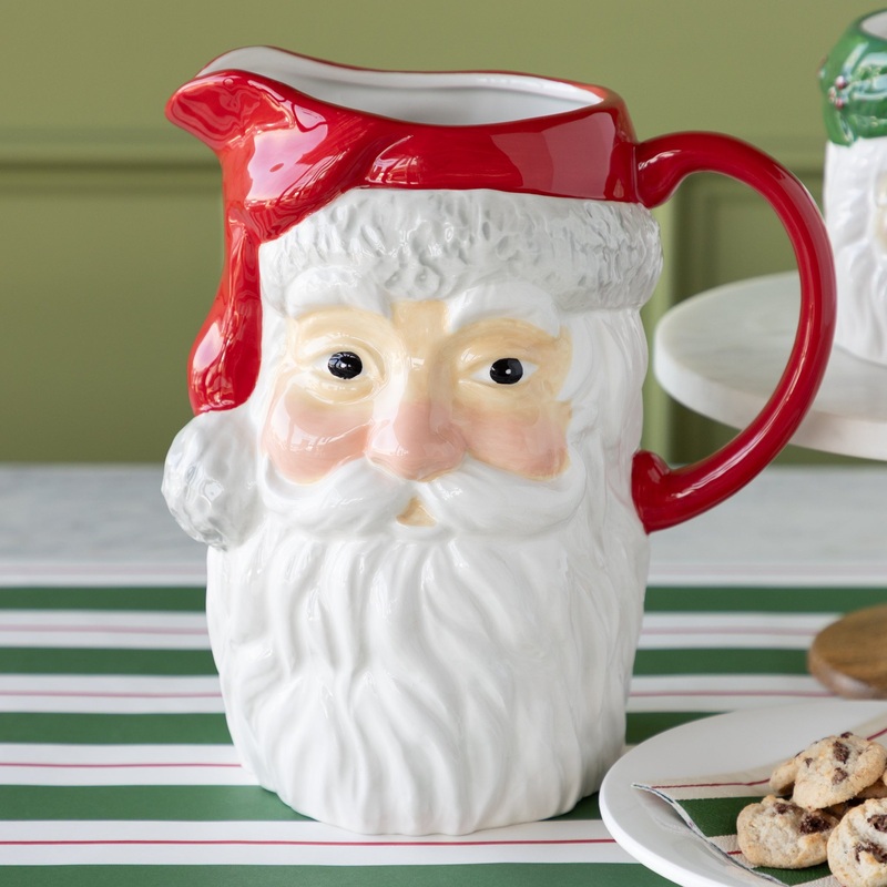 Vintage Santa Pitcher