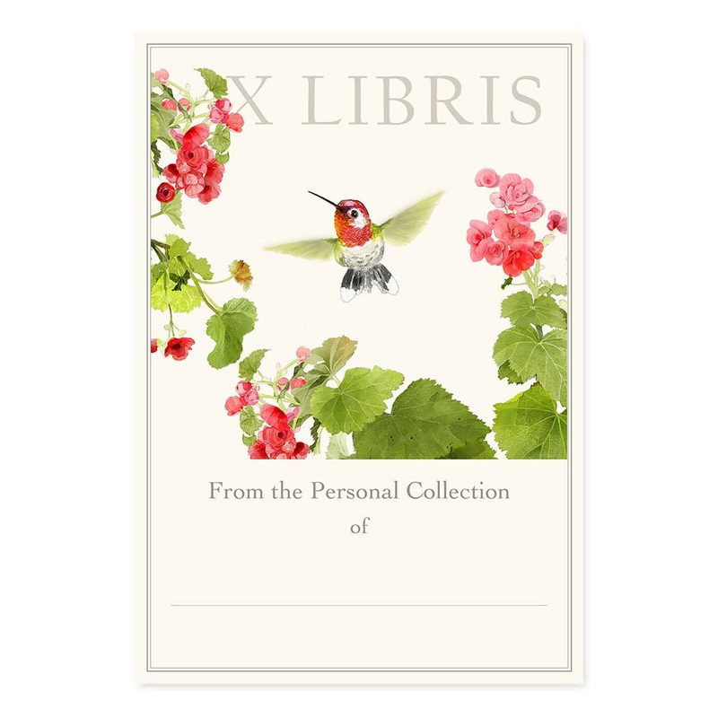 Anna’s Hummingbirds Bookplates