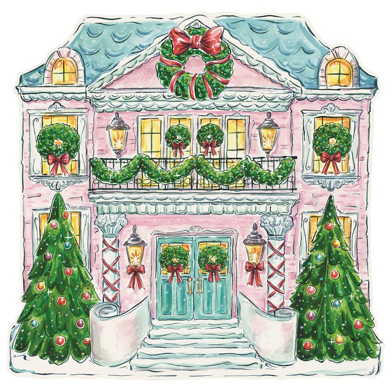 Die-cut Holiday Home Placemat