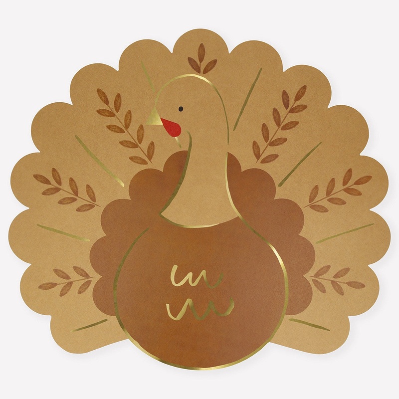 Folk Turkey Placemats